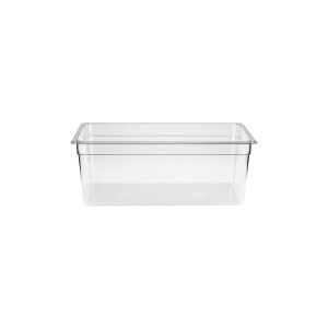 Gastronorm Pan Polycarbonate Clear 1/2 Size 200mm