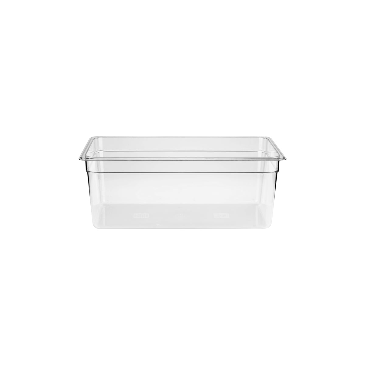 Gastronorm Pan Polycarbonate Clear 1/2 Size 200mm