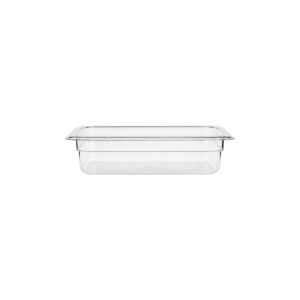 Gastronorm Pan Polycarbonate Clear 1/3 Size 100mm