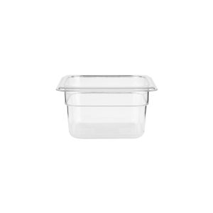 Gastronorm Pan Polycarbonate Clear 1/4 Size 100mm