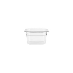 Gastronorm Pan Polycarbonate Clear 1/6 Size 100mm