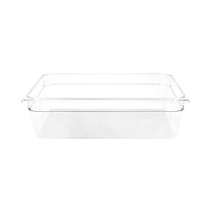 Gastronorm Pan Polycarbonate Clear 2/1 Size 15mm