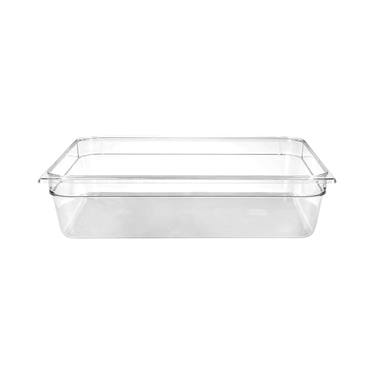 Gastronorm Pan Polycarbonate Clear 2/1 Size 200mm