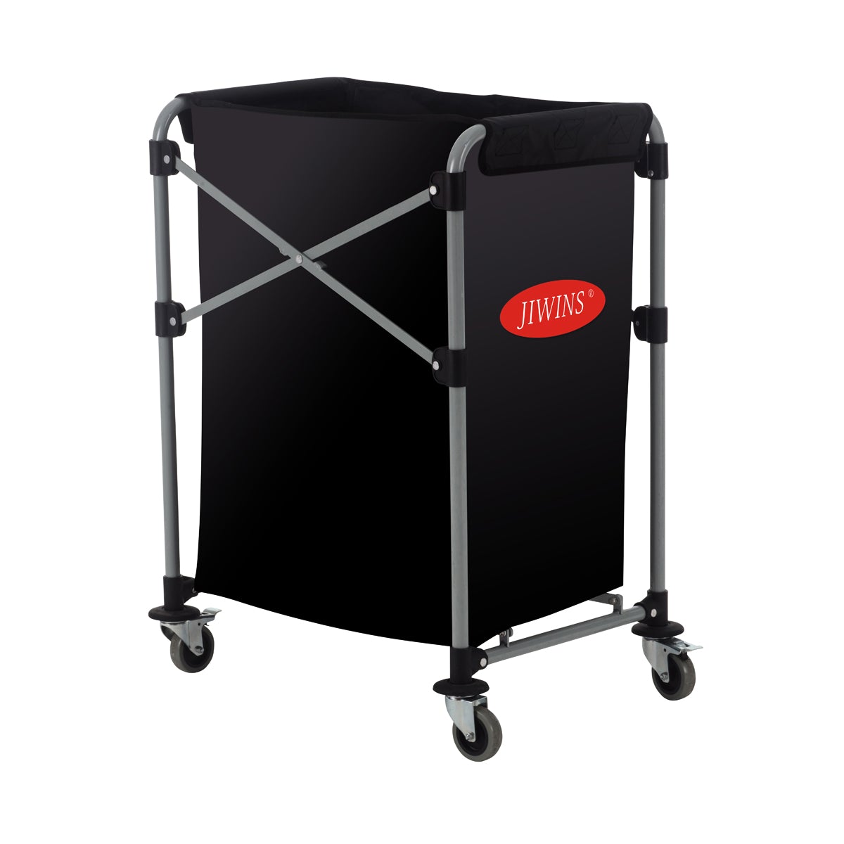 Collapsible Laundry Cart with 150Lt Vinyl Bag