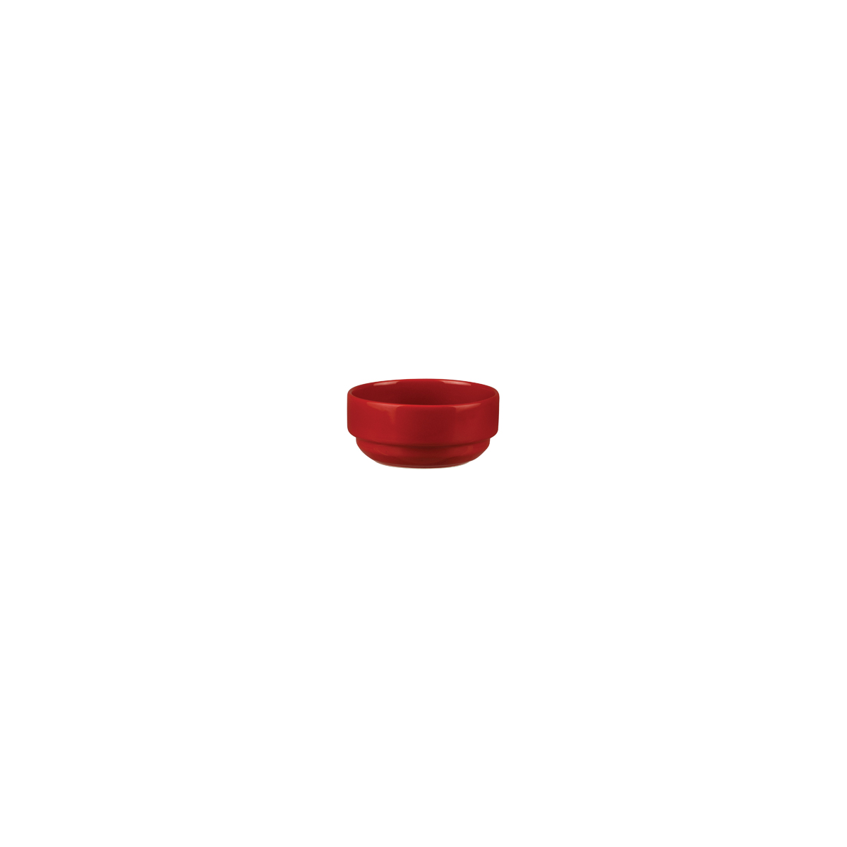Australian Fine China Flinders Healthcare Red Stackable Soup Bowl