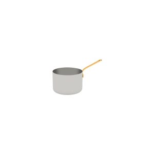 Miniatures Saucepan Stainless Steel with Brass Handle 90x60mm