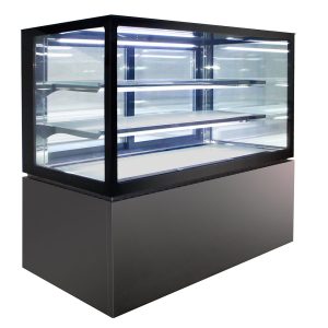 Square Glass Display 3 Tier