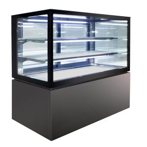 Square Glass Display 3 Tier