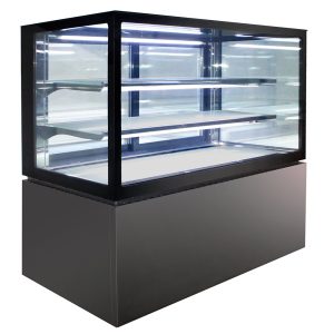 Square Glass Display 3 Tier