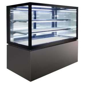 Square Glass Display 3 Tier