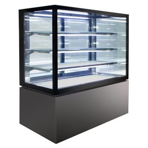 Square Glass Display 4 Tier