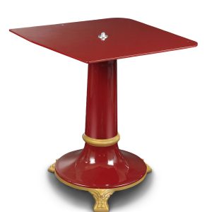 NOAW Red Retro Flywheel Slicer Stand