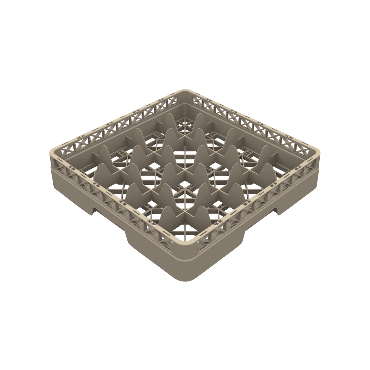 Pujadas 16 Compartment Glass Rack