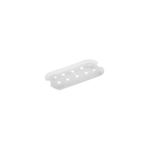 Gastronorm Drain Plate Polypropylene 1/4 Size 255x152x25mm