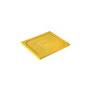 Gastronorm Lid Polypropylene 1/2 Size Yellow 325x265x20mm