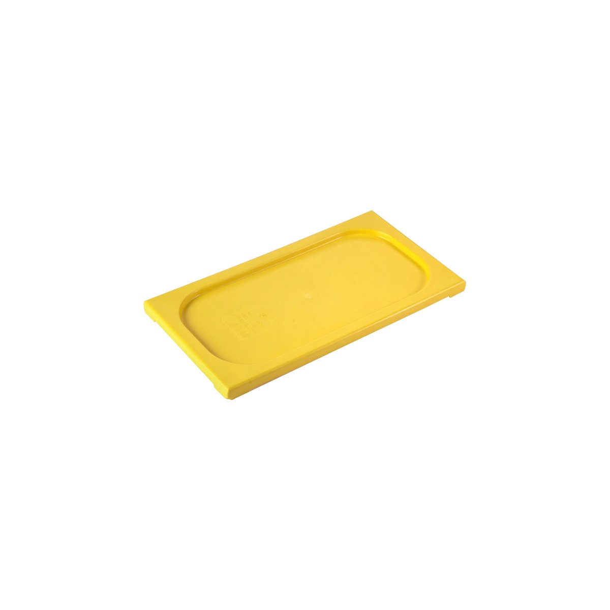Gastronorm Lid Polypropylene 1/3 Size Yellow 325x176x20mm