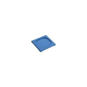 Gastronorm Lid Polypropylene 1/6 Size Blue 176x162x20mm