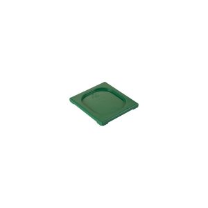 Gastronorm Lid Polypropylene 1/6 Size Green 176x162x20mm