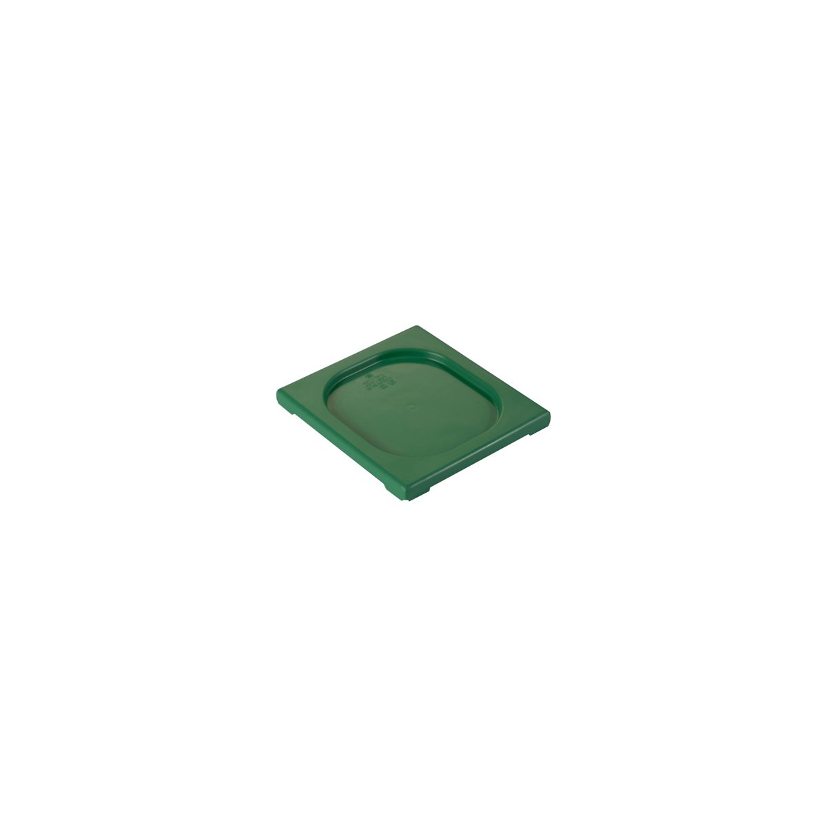 Gastronorm Lid Polypropylene 1/6 Size Green 176x162x20mm