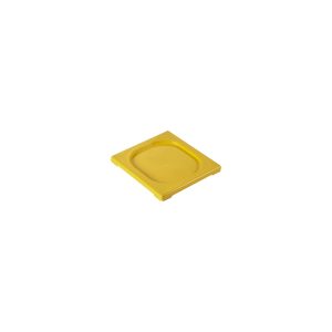 Gastronorm Lid Polypropylene 1/6 Size Yellow 176x162x20mm