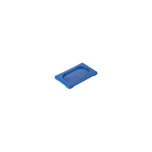 Gastronorm Lid Polypropylene 1/9 Size Blue 176x108x20mm
