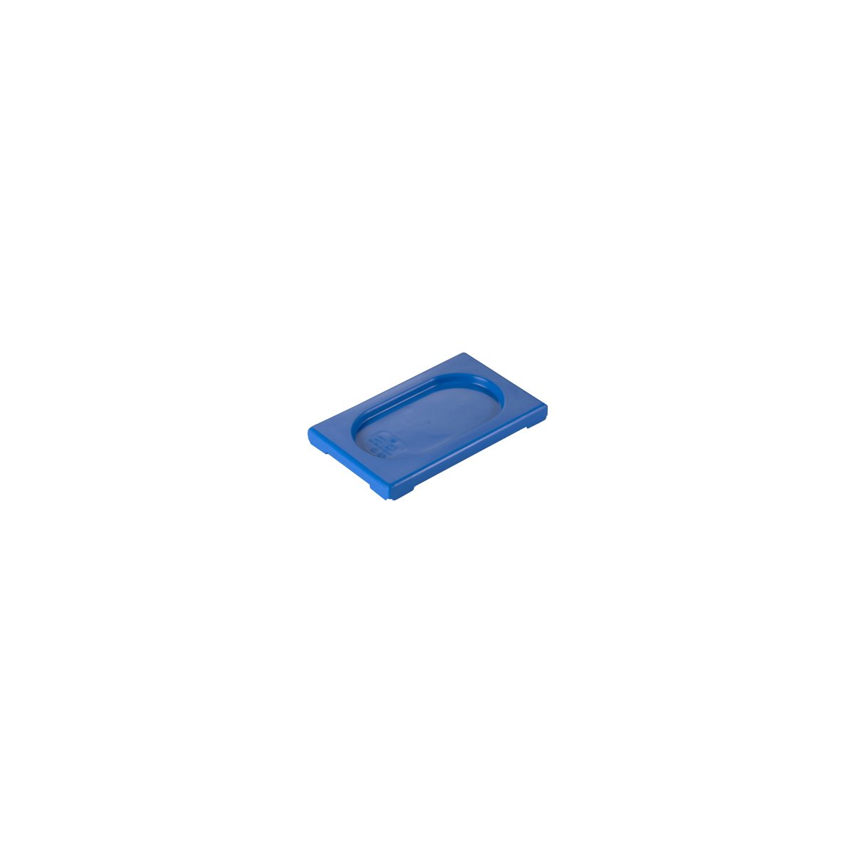 Gastronorm Lid Polypropylene 1/9 Size Blue 176x108x20mm