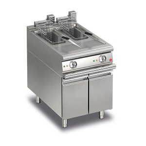 Baron 10+10L Split Pot Electric Deep Fryer