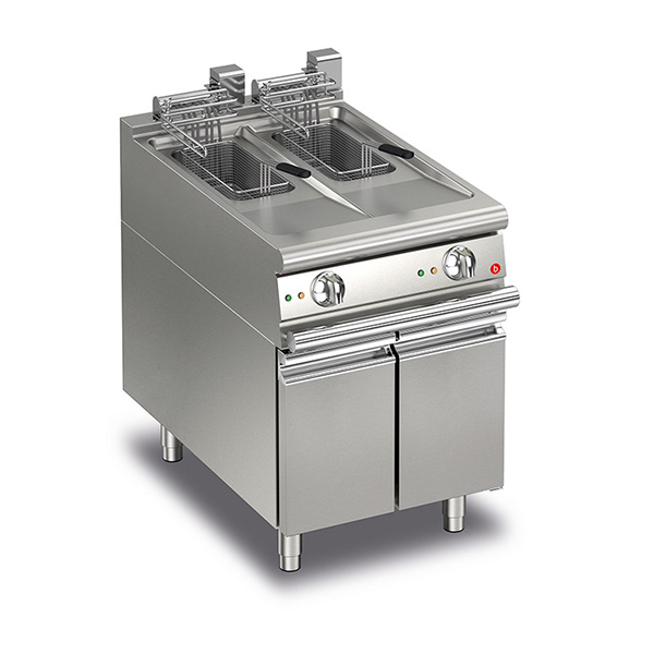 Baron 10+10L Split Pot Electric Deep Fryer