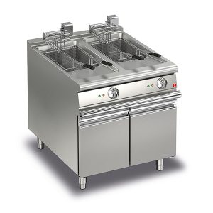 Baron 26+26L Double Basin Electric Pasta Cooker