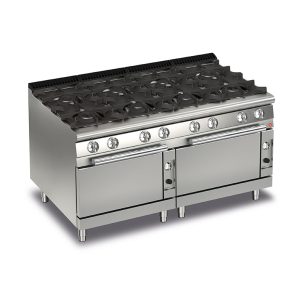 Baron 8 Burner Gas Cook Top With 2 Gas Ovens