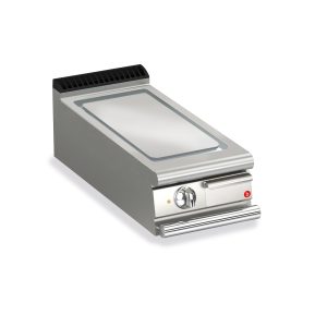 Baron 1 Burner Electric Fry Top With Smooth Chrome Plate And Thermostat Control