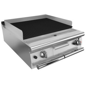 Baron 2 Burner Gas Lava Rock Chargrill