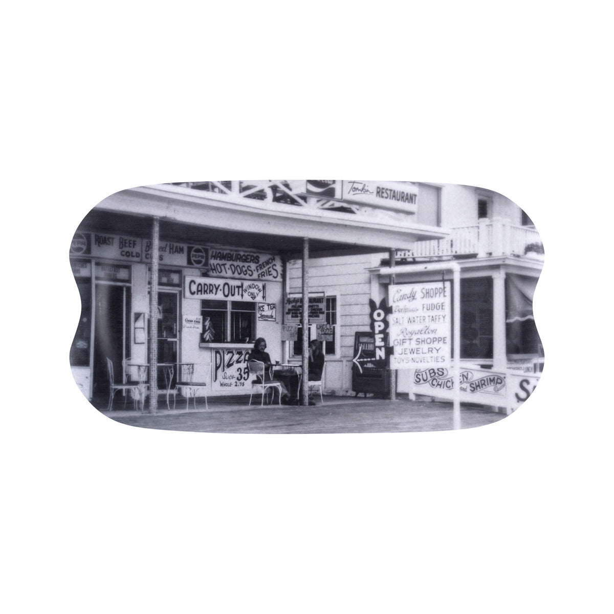 Roltex Earth Wave Tray Corner Store Print 430x230mm