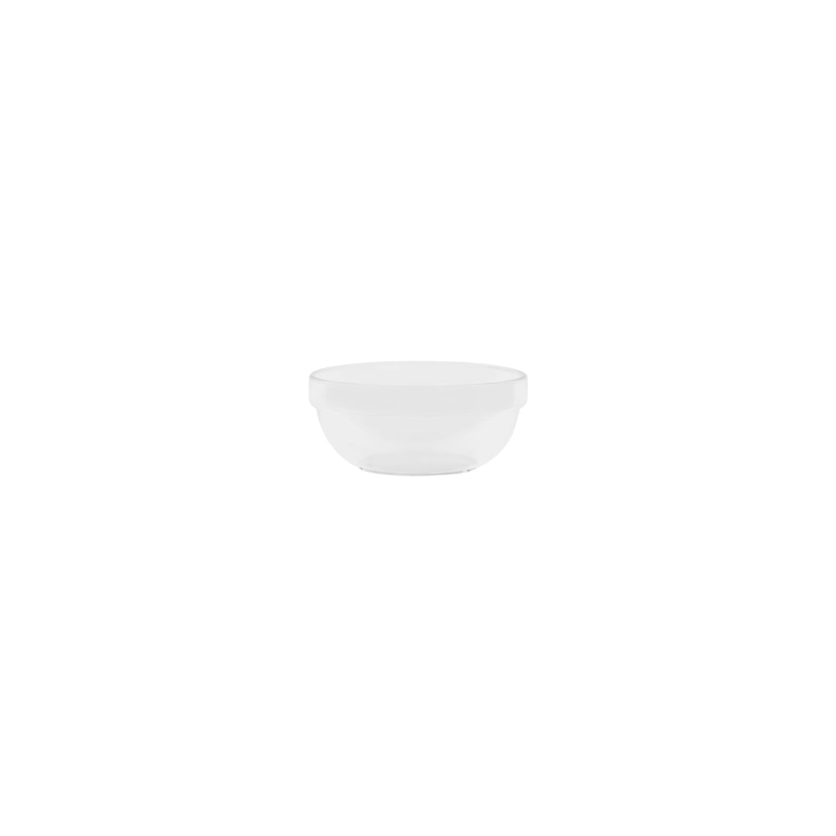 Polycarbonate Salad Dish Clear 110mm