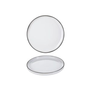 Caractere White Cumulus Round Plate 260mm