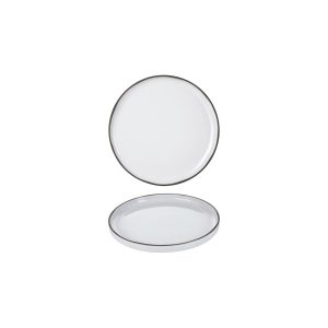 Caractere White Cumulus Round Plate 210mm