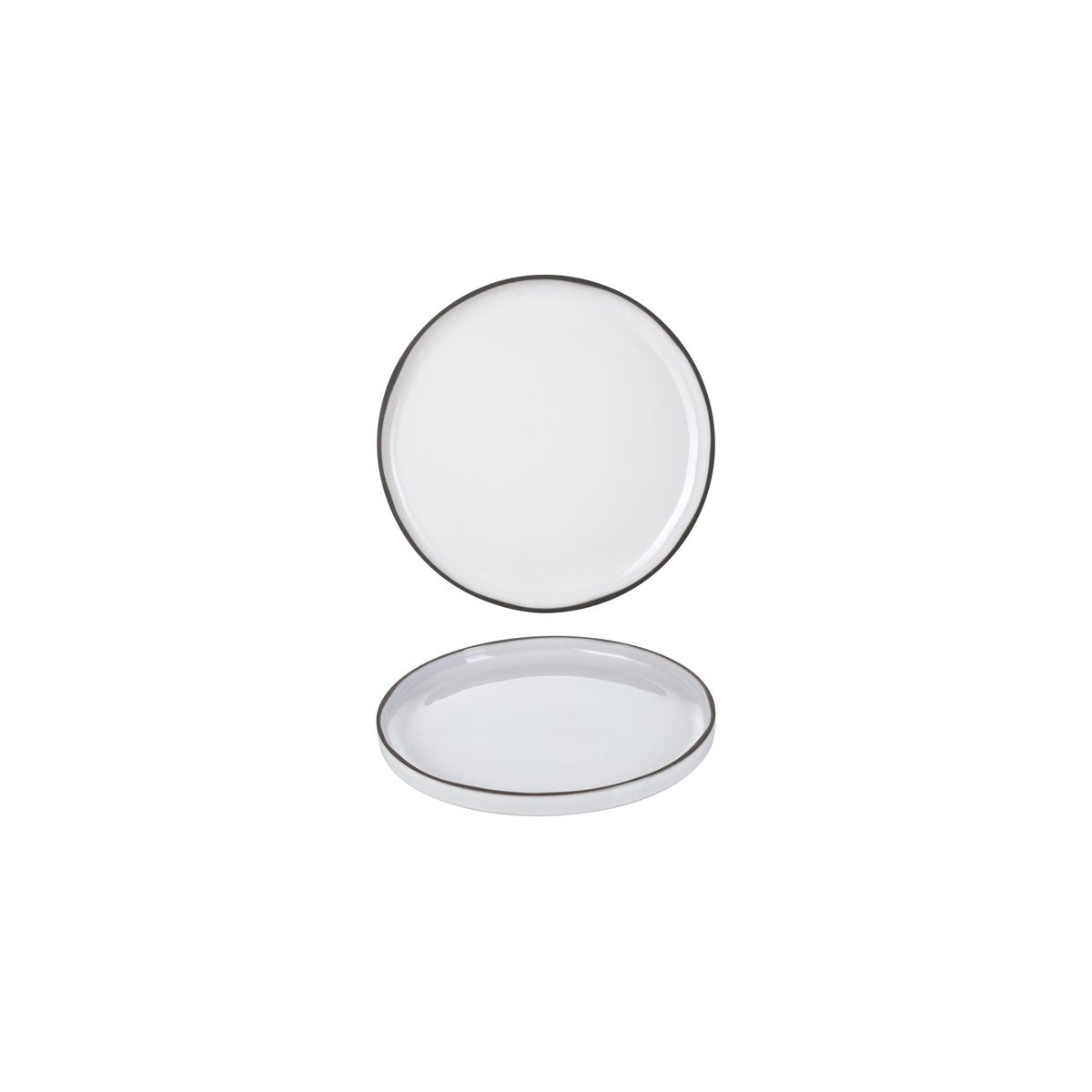 Caractere White Cumulus Round Plate 150mm