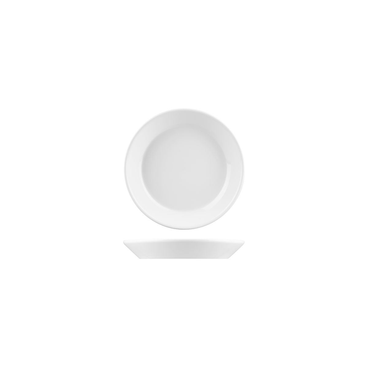 Australian Fine China Flinders Healthcare Round Coupe Plate