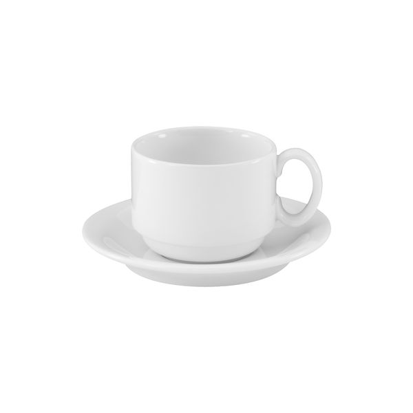 Australian Fine China Flinders Healthcare Stackable Ableware Cup