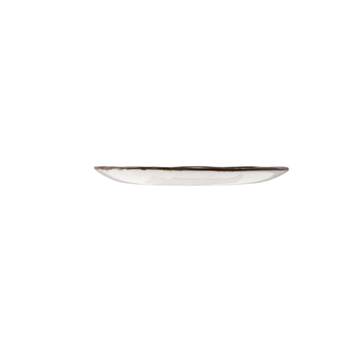 Australian Fine China Flinders Healthcare Cru Black Line Ableware Saucer