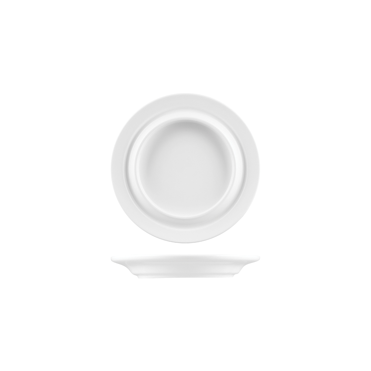 Australian Fine China Flinders Healthcare Ableware Plate