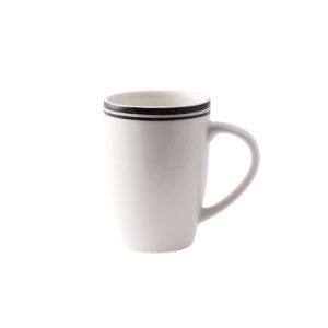 Australian Fine China Flinders Healthcare Cru Black Line Bondi Mug