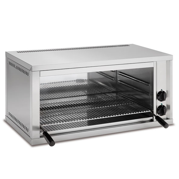 Baron Fixed Height Electric Salamander Grill With 600 x 350 mm Cooking Surface