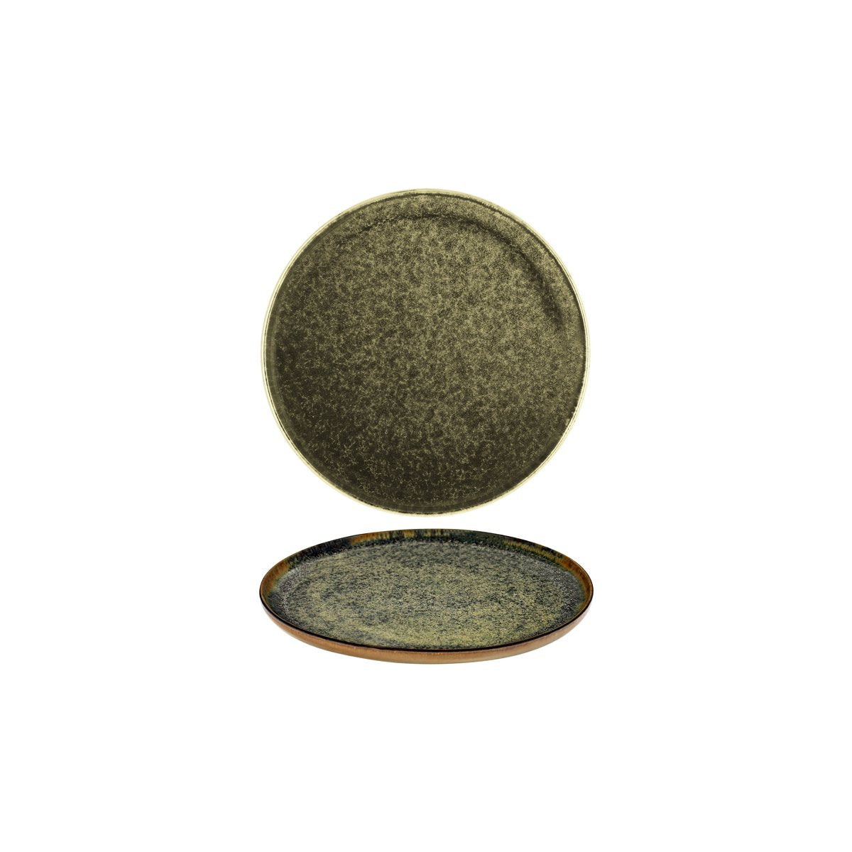 Serax Surface Indi Grey Round Plate 240mm