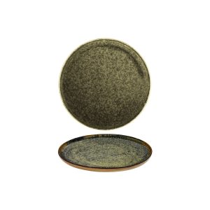 Serax Surface Indi Grey Round Plate 270mm