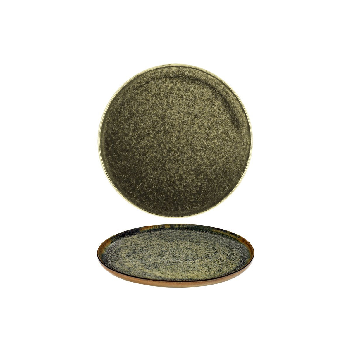 Serax Surface Indi Grey Round Plate 270mm