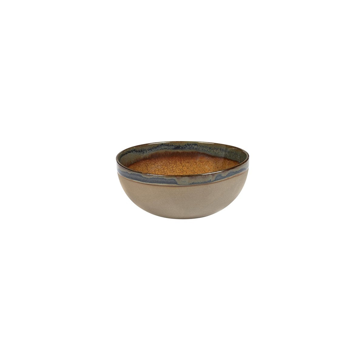 Serax Surface Rusty Brown Round Bowl 190mm