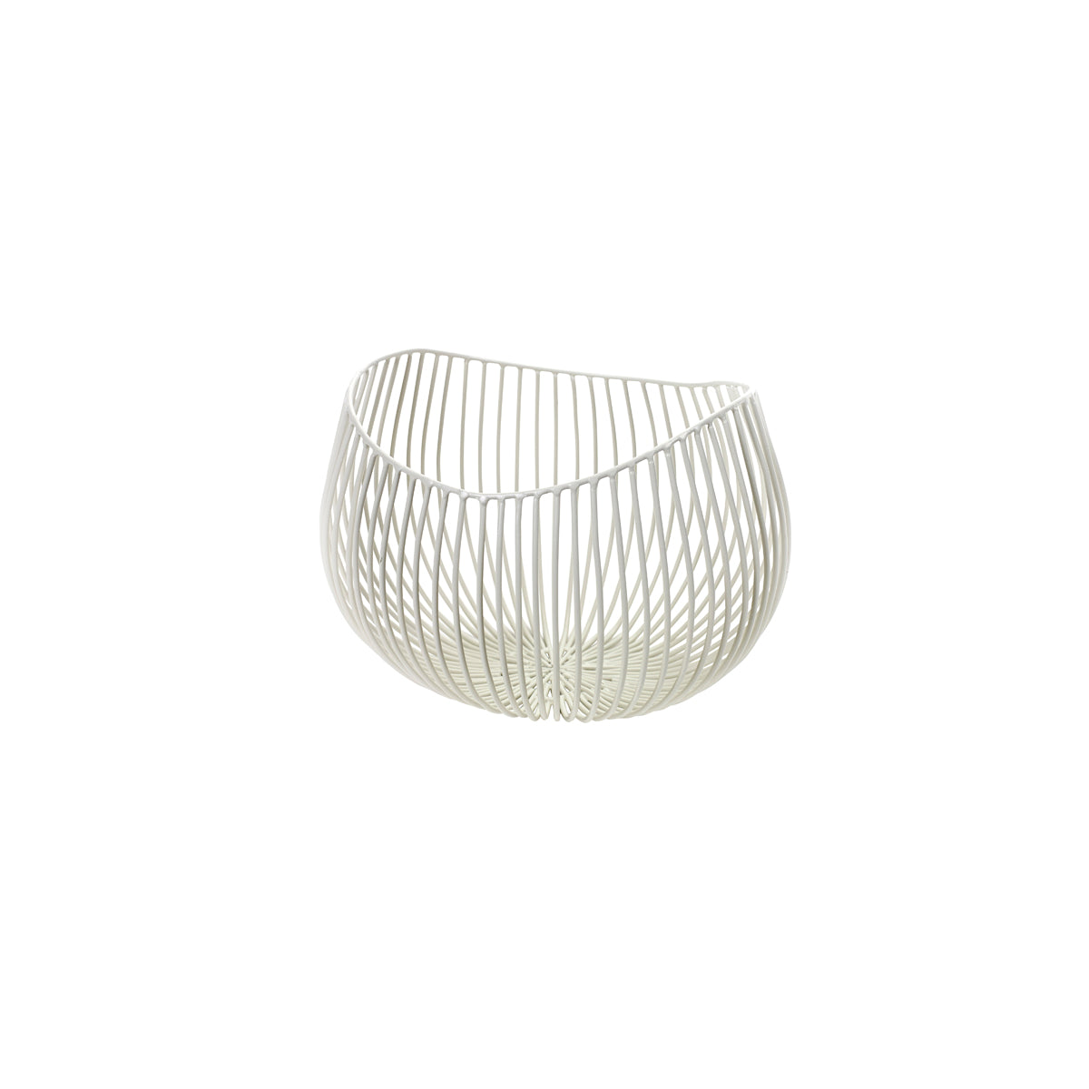 Serax Wire Basket White Small 230x200x160mm