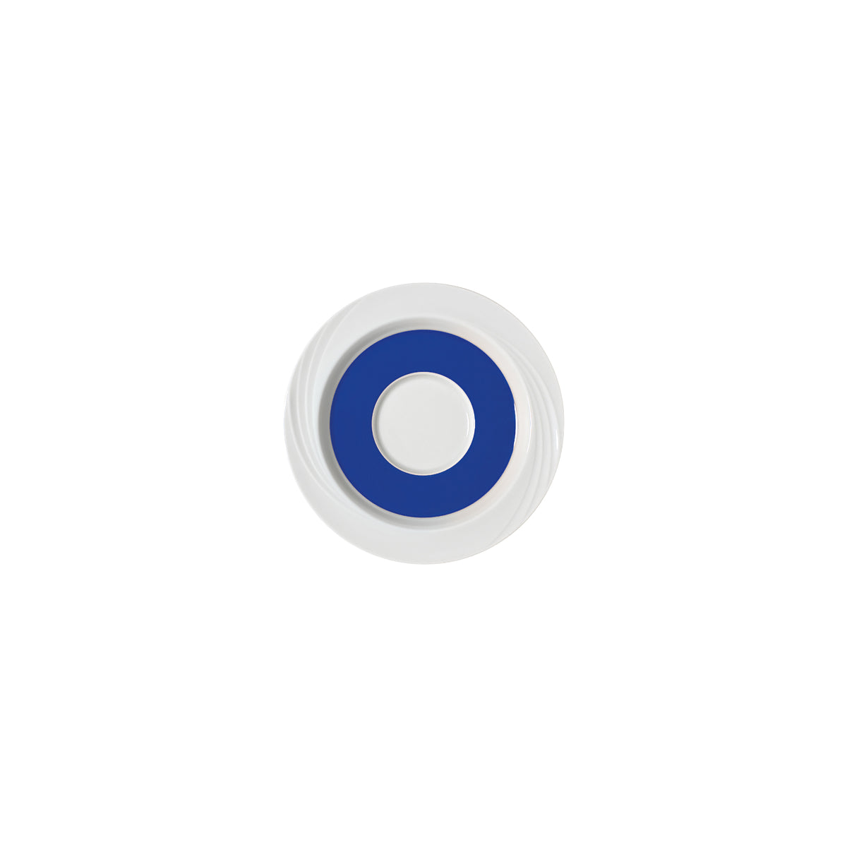 Donna Senior Decor Saucer with Dark Blue Wide Band 169mm