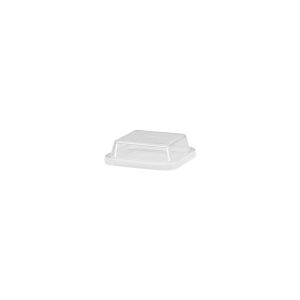 Donna Senior Square Plate Lid 140x140mm Opaque